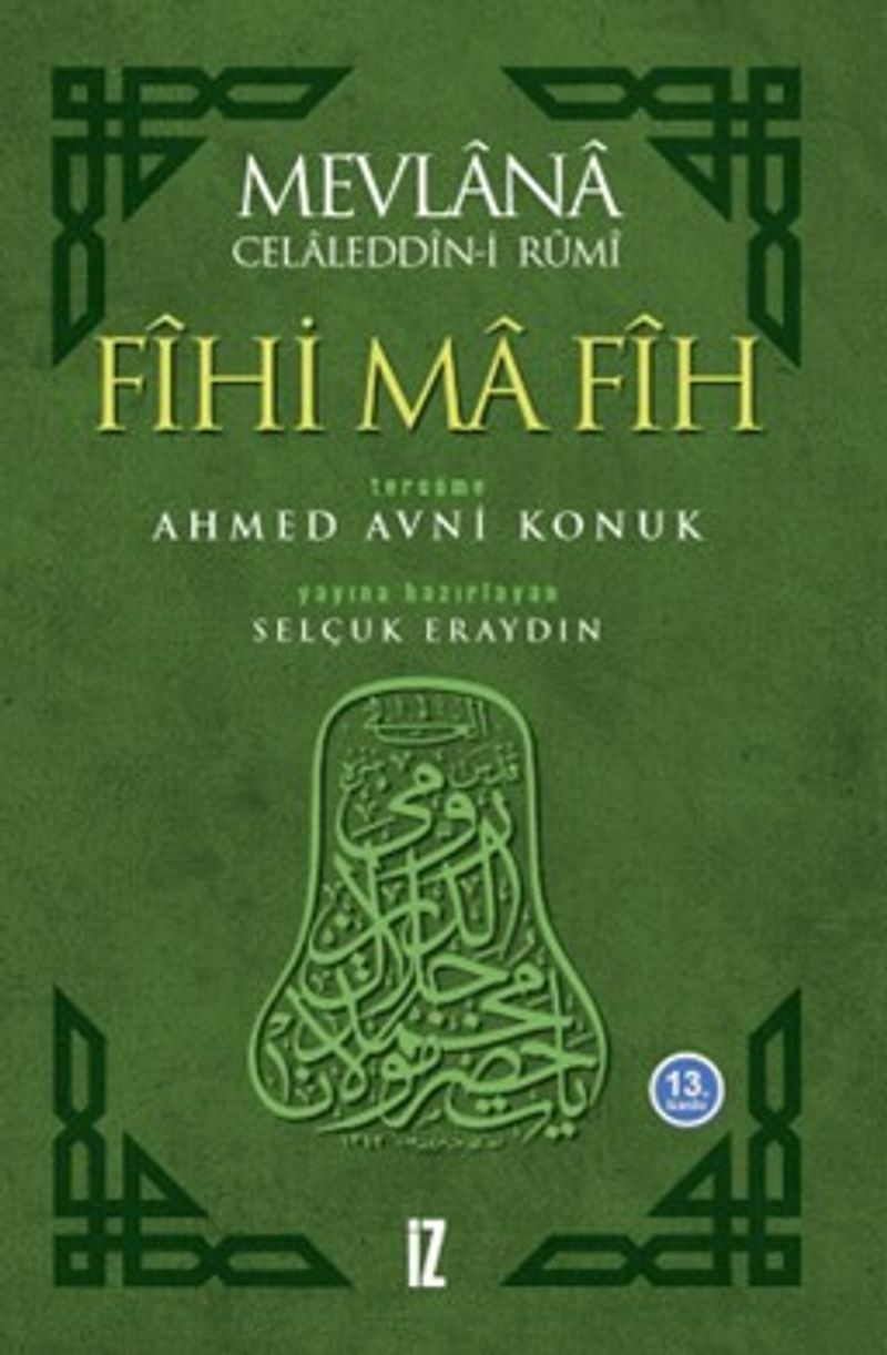 «Fihi Ma Fih» Mevlana pdf oku «Fihi Ma Fih» Mevlana pdf indir